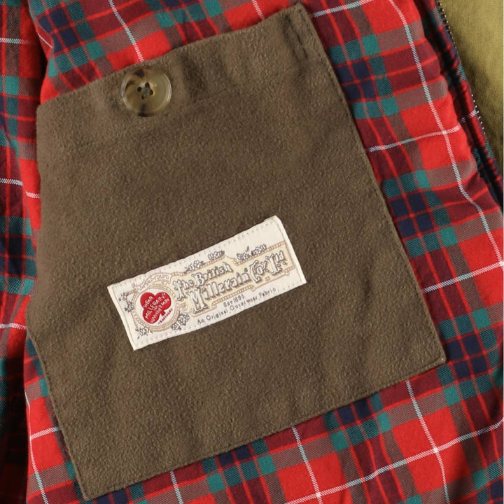 Baracuta G-9 Oiled Harrington Jacket Swing Top Men's L size unknown ocher yellow type Vintage Second Hand