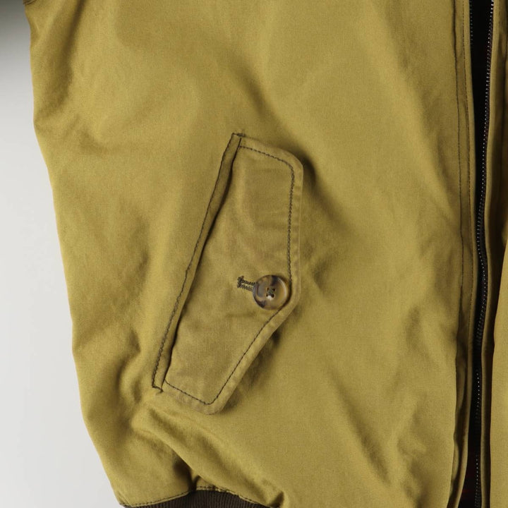 Baracuta G-9 Oiled Harrington Jacket Swing Top Men's L size unknown ocher yellow type Vintage Second Hand