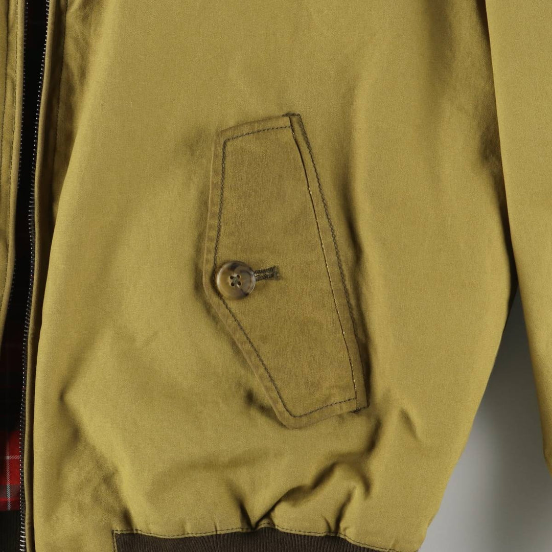 Baracuta G-9 Oiled Harrington Jacket Swing Top Men's L size unknown ocher yellow type Vintage Second Hand