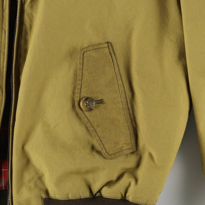 Baracuta G-9 Oiled Harrington Jacket Swing Top Men's L size unknown ocher yellow type Vintage Second Hand
