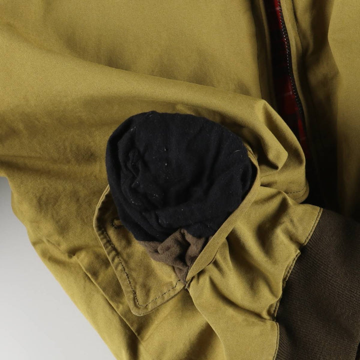 Baracuta G-9 Oiled Harrington Jacket Swing Top Men's L size unknown ocher yellow type Vintage Second Hand
