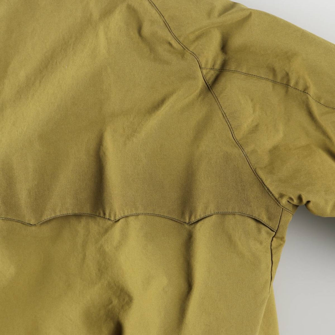 Baracuta G-9 Oiled Harrington Jacket Swing Top Men's L size unknown ocher yellow type Vintage Second Hand