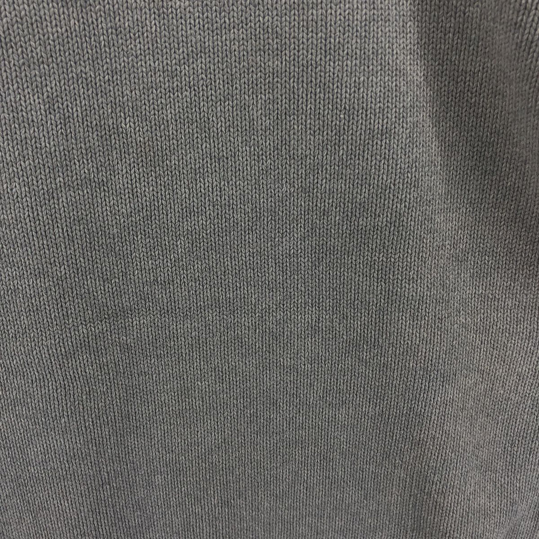 2000'S Tommy Hilfiger Cotton Knit Sweater, Men's Size Small cotton gray type Vintage Second Hand