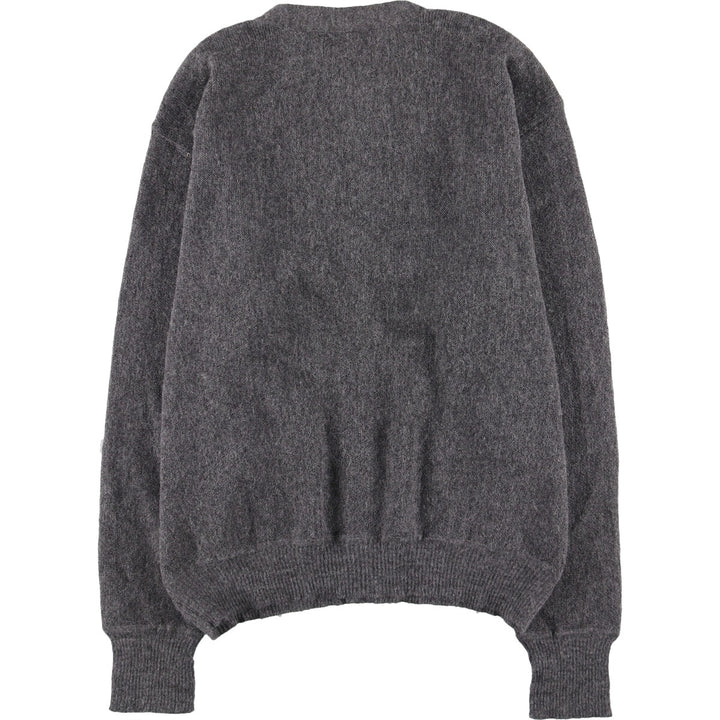 Ralph Lauren POLO GOLF cardigan, men's size L unclear gray type Vintage Second Hand