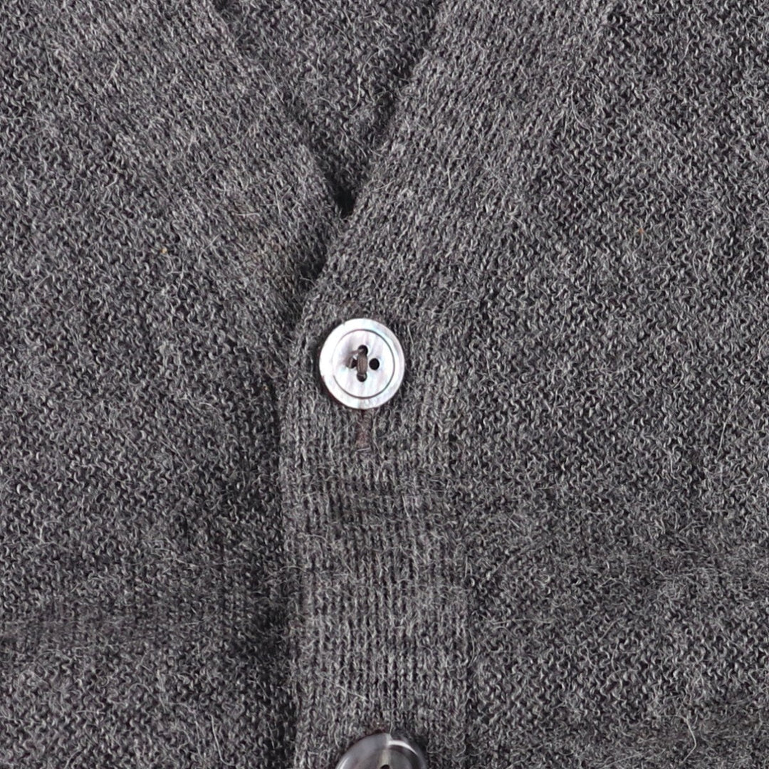 Ralph Lauren POLO GOLF cardigan, men's size L unclear gray type Vintage Second Hand