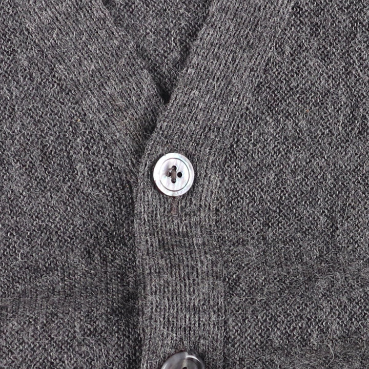 Ralph Lauren POLO GOLF cardigan, men's size L unclear gray type Vintage Second Hand