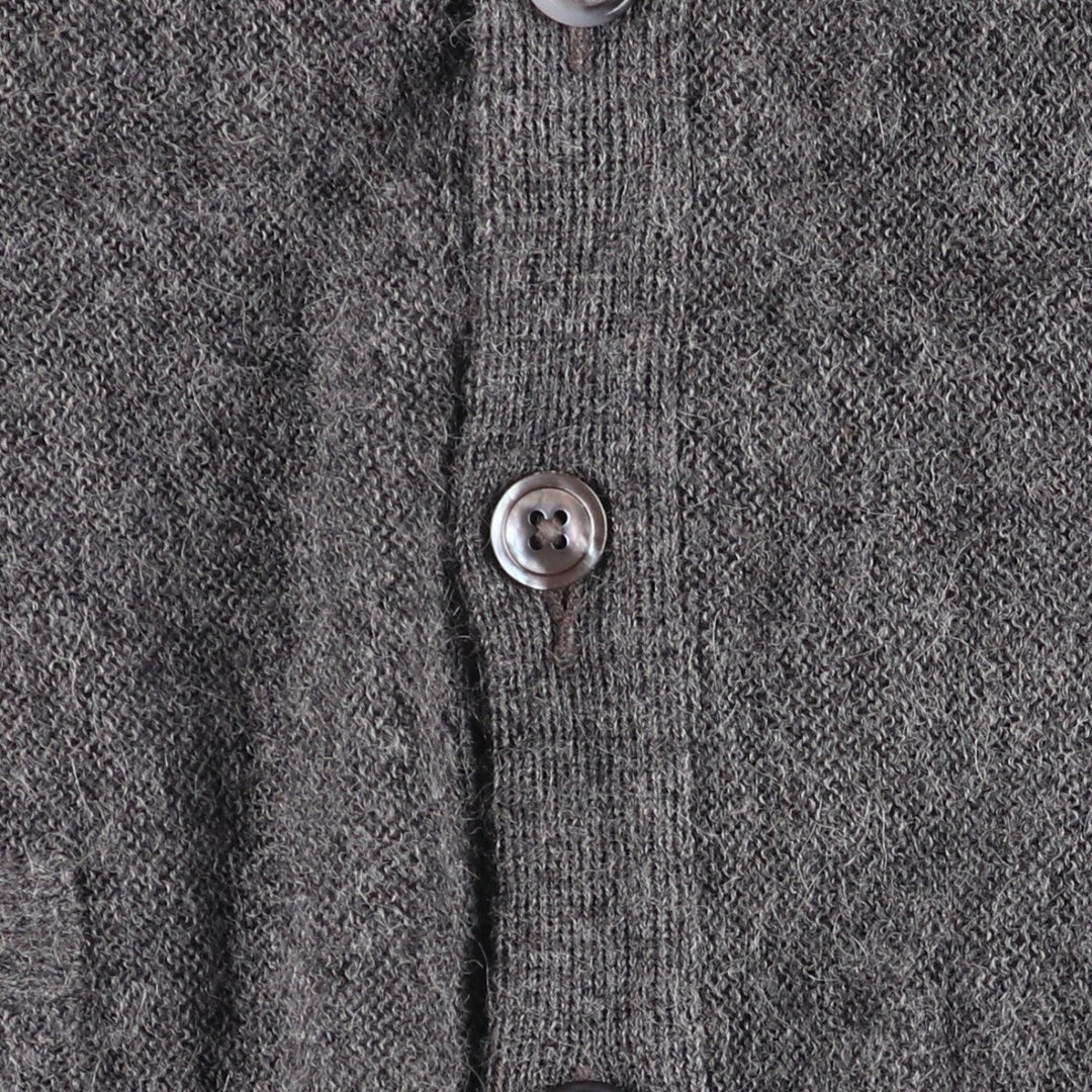 Ralph Lauren POLO GOLF cardigan, men's size L unclear gray type Vintage Second Hand