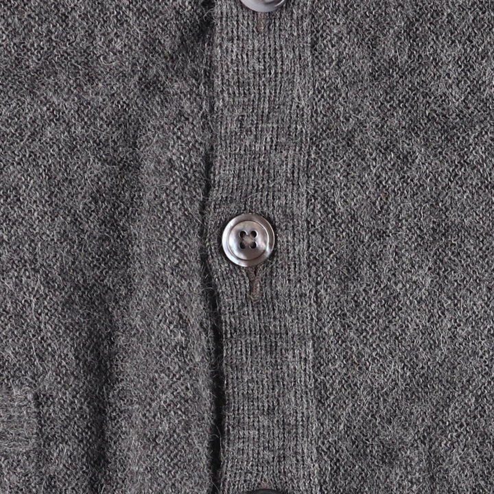 Ralph Lauren POLO GOLF cardigan, men's size L unclear gray type Vintage Second Hand