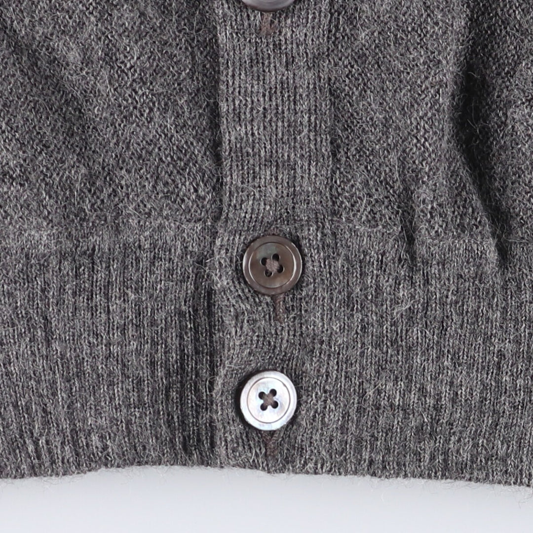 Ralph Lauren POLO GOLF cardigan, men's size L unclear gray type Vintage Second Hand