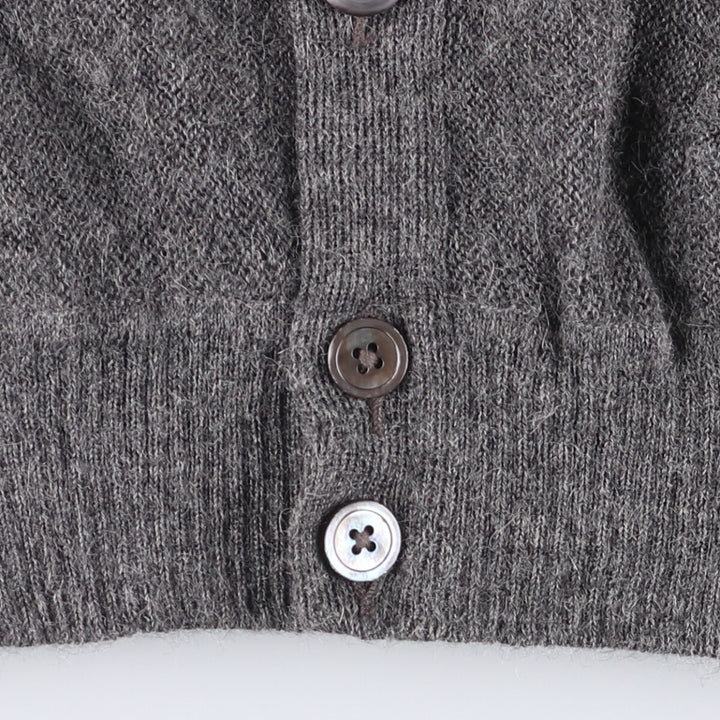 Ralph Lauren POLO GOLF cardigan, men's size L unclear gray type Vintage Second Hand