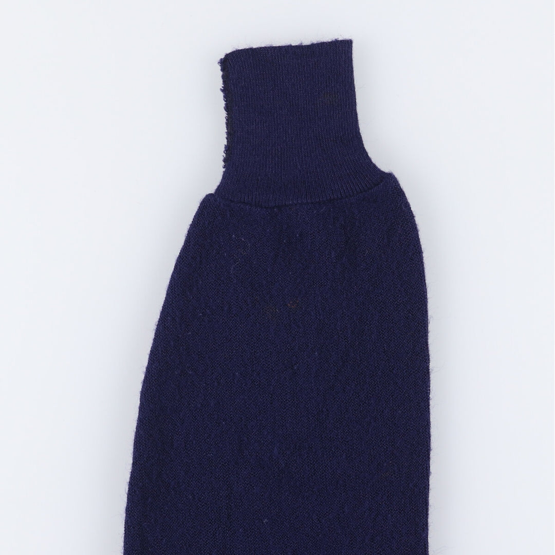 Vintage 80s-90'S Lacoste IZOD acrylic knit cardigan, made in the USA, size M, men's Oron Acrylic navy blue type Vintage Second Hand