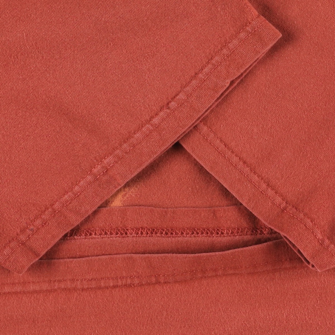 00'S Harley-Davidson Motorcycle Bike T-shirt Made in USA Men's XXL cotton red type Vintage Second Hand