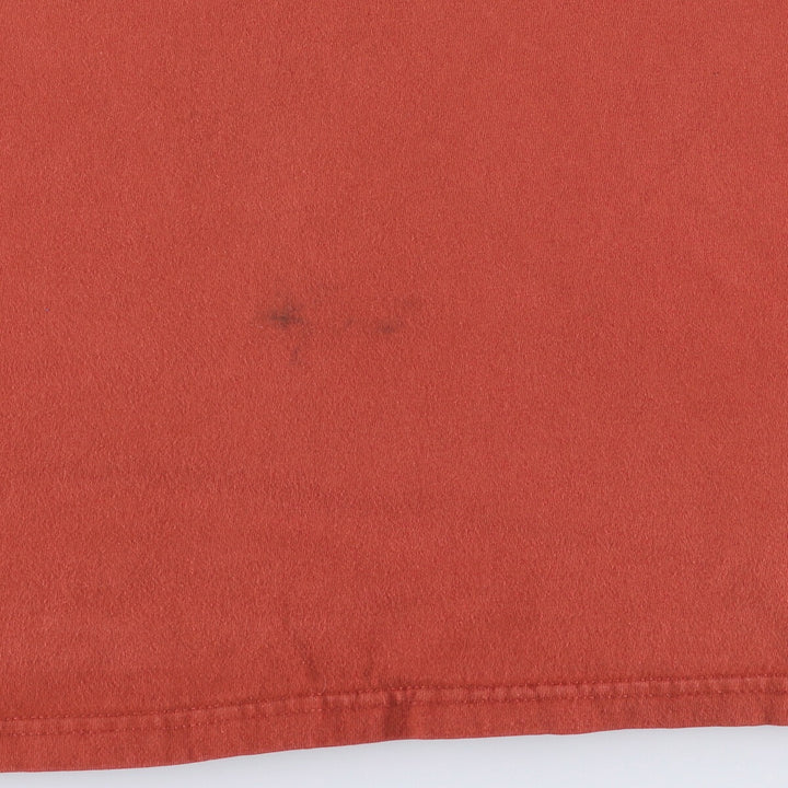 00'S Harley-Davidson Motorcycle Bike T-shirt Made in USA Men's XXL cotton red type Vintage Second Hand