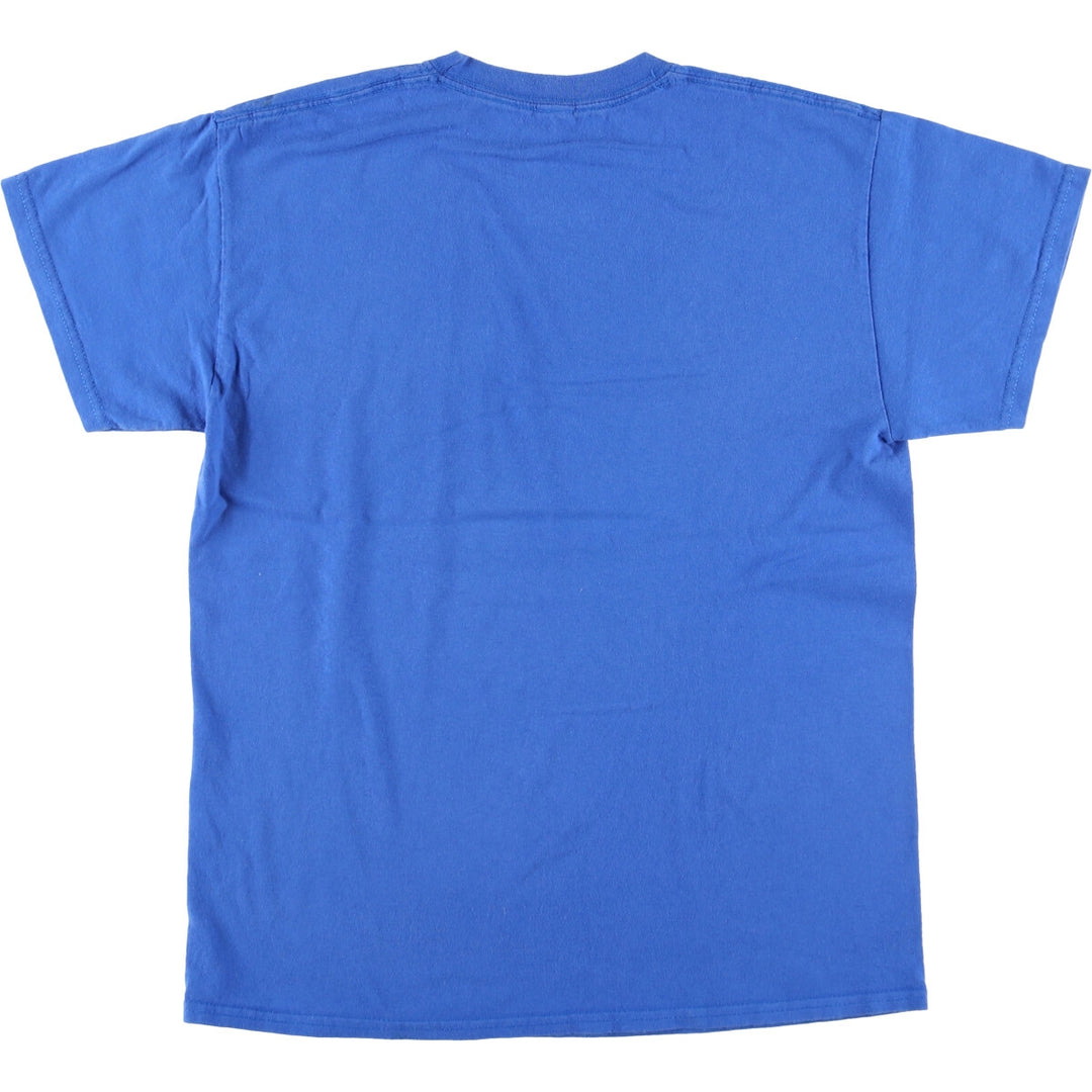 BILLIE EILISH Billie Eilish Band T-shirt Band T Men's M size cotton blue type Vintage Second Hand