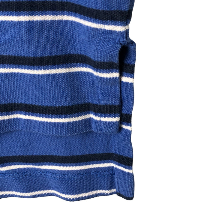Ralph Lauren POLO by Ralph Lauren short sleeve striped polo shirt, size S for men cotton blue type Vintage Second Hand