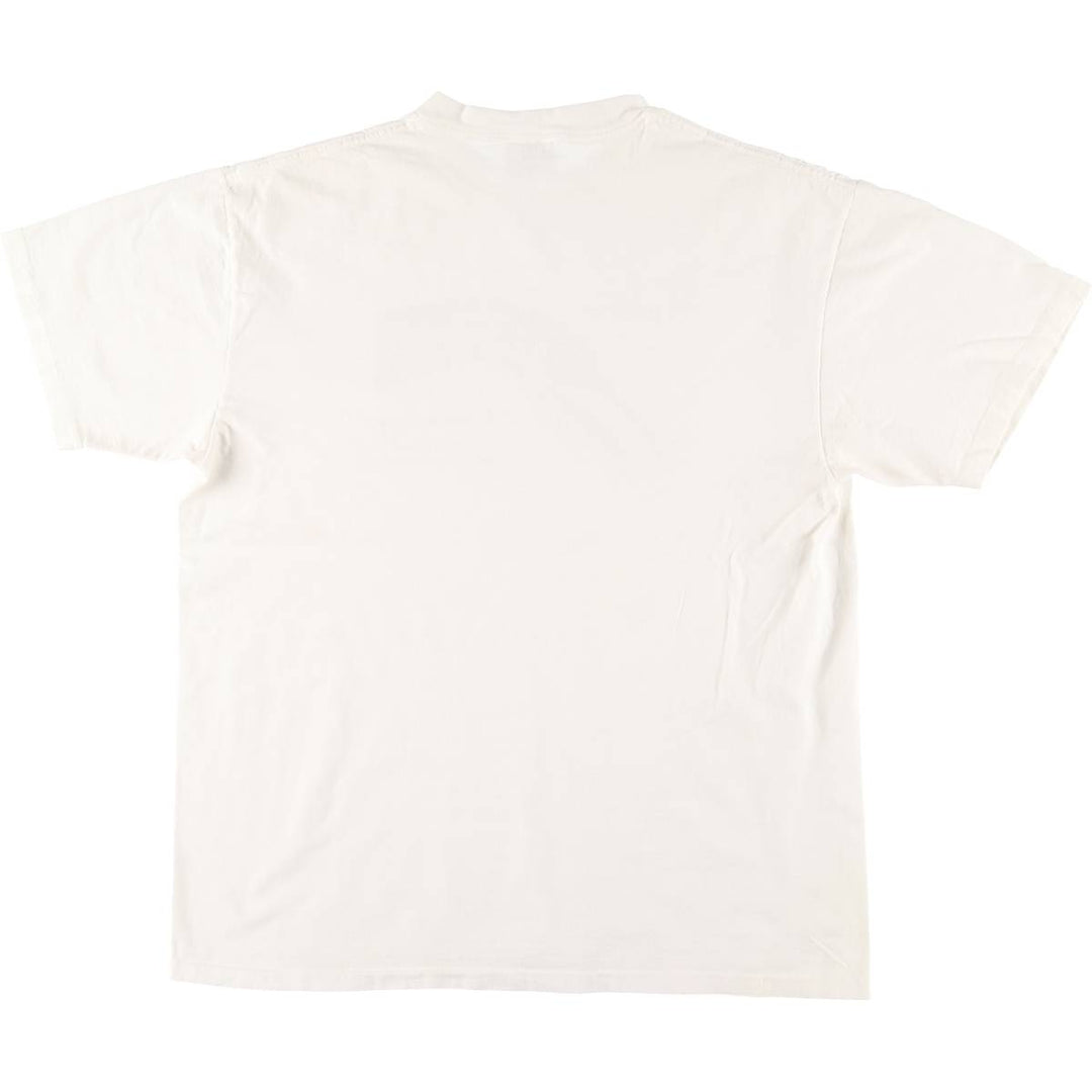 90'S ONEITA POWER-T Printed T-shirt, Men's XL, Vintage cotton white type Vintage Second Hand