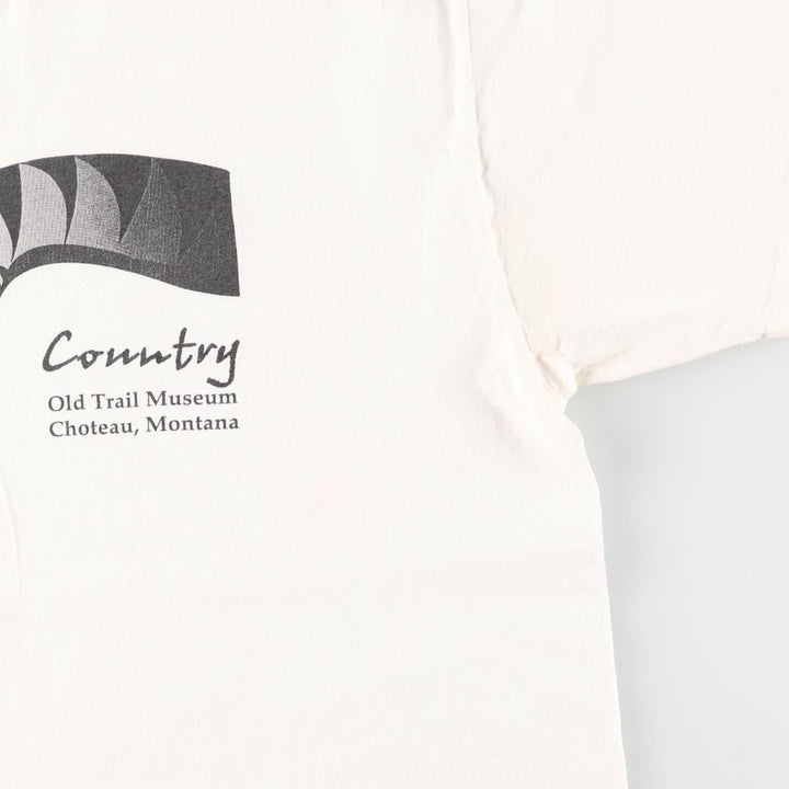 90'S ONEITA POWER-T Printed T-shirt, Men's XL, Vintage cotton white type Vintage Second Hand