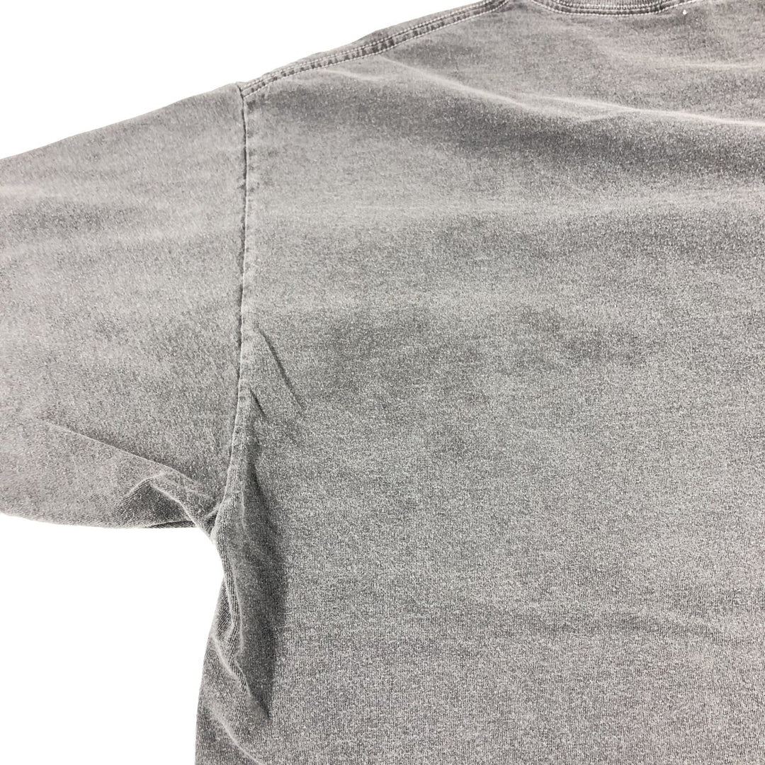 DEF LEPPARD Def Leppard Band T-shirt Band T Men's M size cotton black type Vintage Second Hand