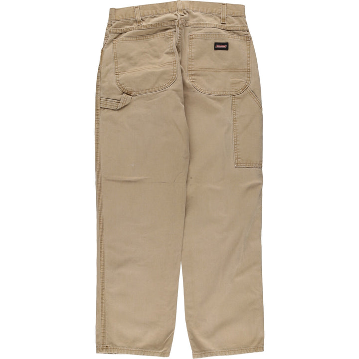 Dickies Relaxed Fit Duck Painter Pants Men's W31 equivalent cotton Beige type Vintage Second Hand