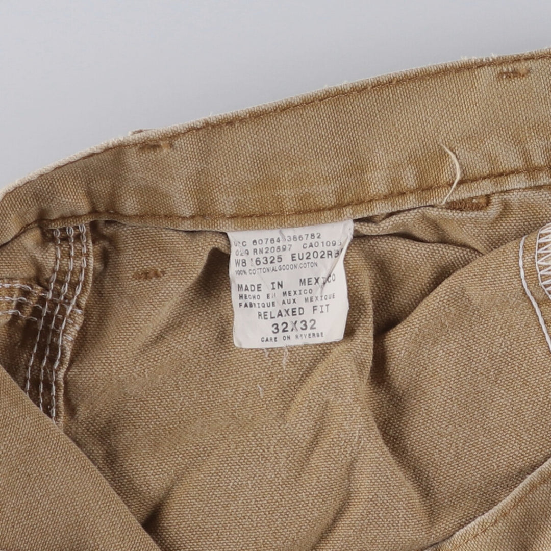 Dickies Relaxed Fit Duck Painter Pants Men's W31 equivalent cotton Beige type Vintage Second Hand