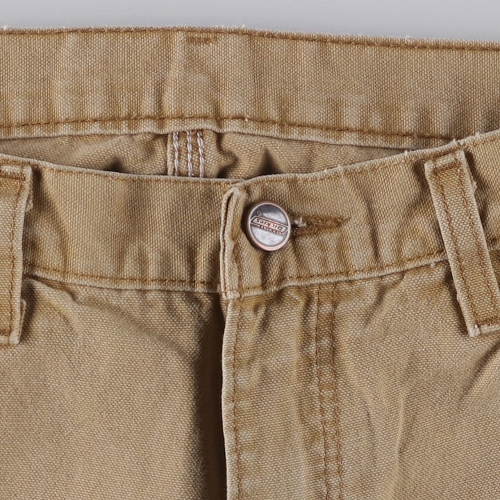 Dickies Relaxed Fit Duck Painter Pants Men's W31 equivalent cotton Beige type Vintage Second Hand