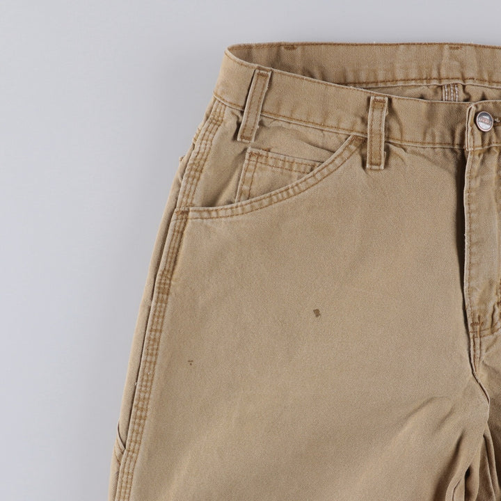 Dickies Relaxed Fit Duck Painter Pants Men's W31 equivalent cotton Beige type Vintage Second Hand