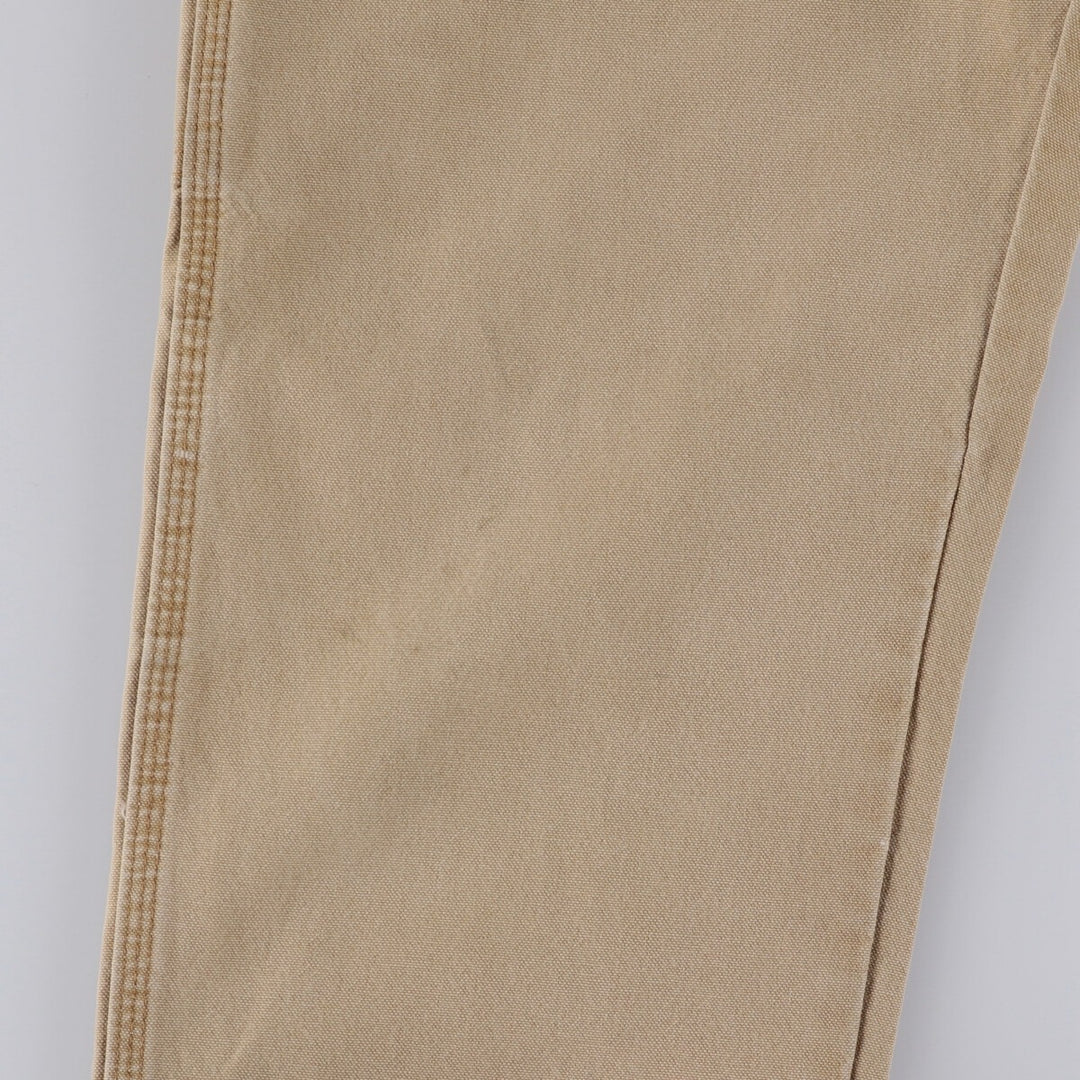 Dickies Relaxed Fit Duck Painter Pants Men's W31 equivalent cotton Beige type Vintage Second Hand