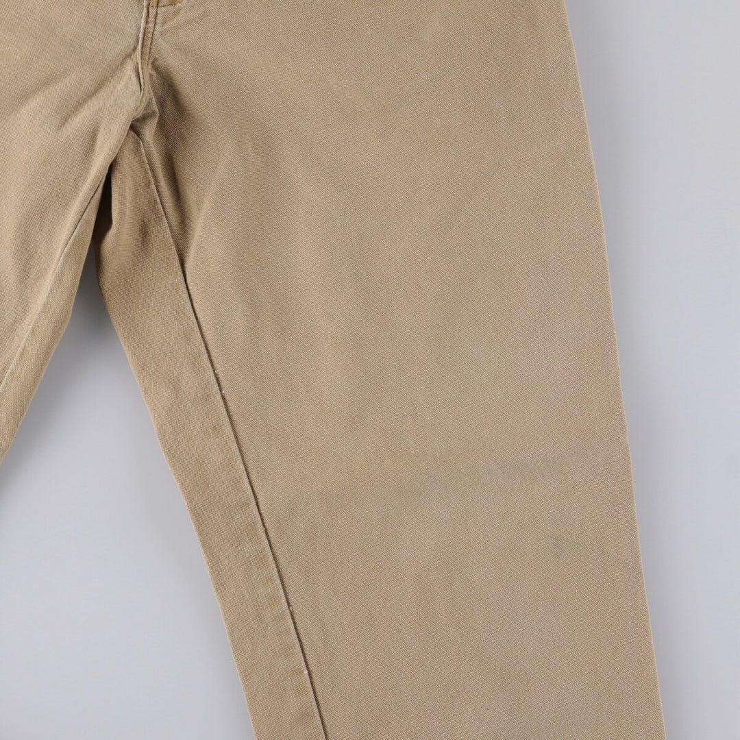 Dickies Relaxed Fit Duck Painter Pants Men's W31 equivalent cotton Beige type Vintage Second Hand