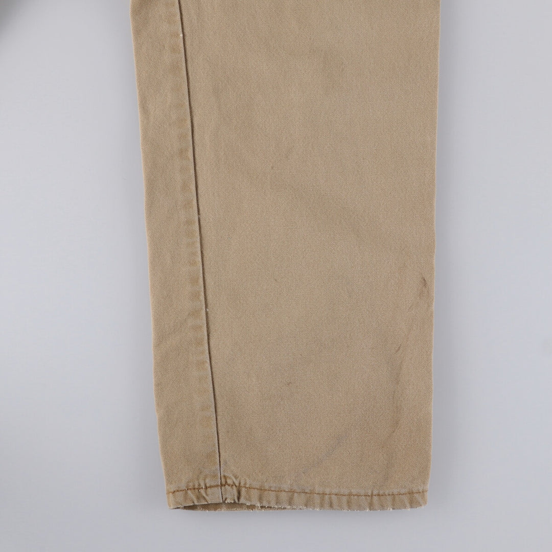 Dickies Relaxed Fit Duck Painter Pants Men's W31 equivalent cotton Beige type Vintage Second Hand