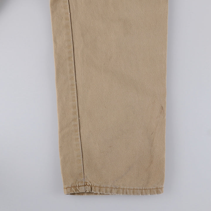 Dickies Relaxed Fit Duck Painter Pants Men's W31 equivalent cotton Beige type Vintage Second Hand
