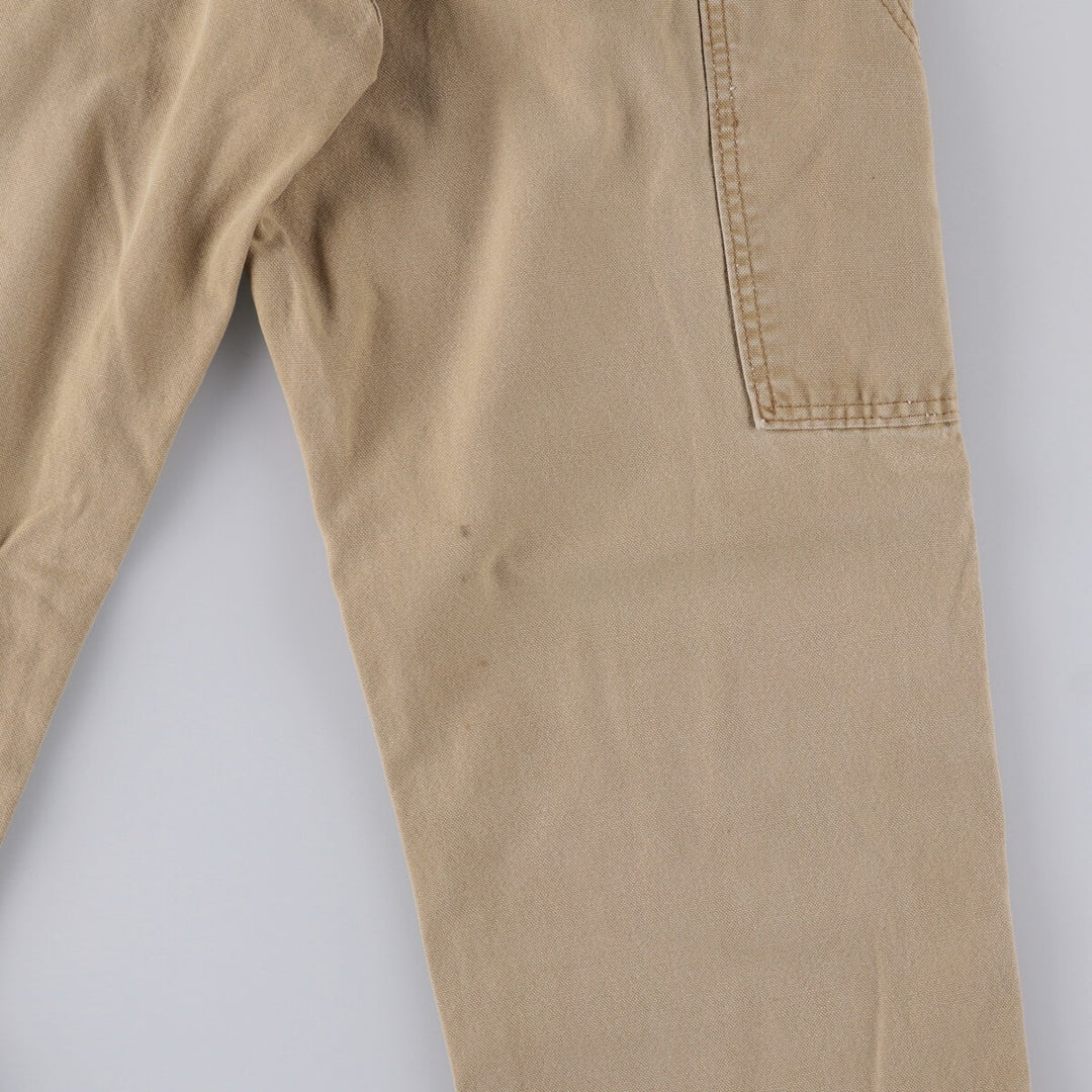 Dickies Relaxed Fit Duck Painter Pants Men's W31 equivalent cotton Beige type Vintage Second Hand