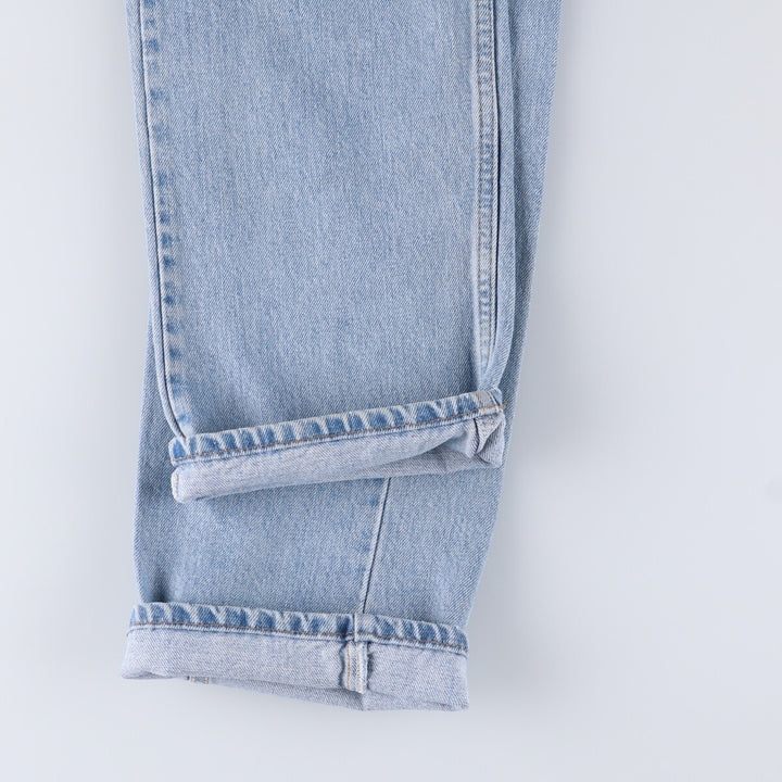 90'S Levi's 505 REGULAR FIT STRAIGHT LEG tapered denim pants for men, size W34, vintage cotton blue type Vintage Second Hand
