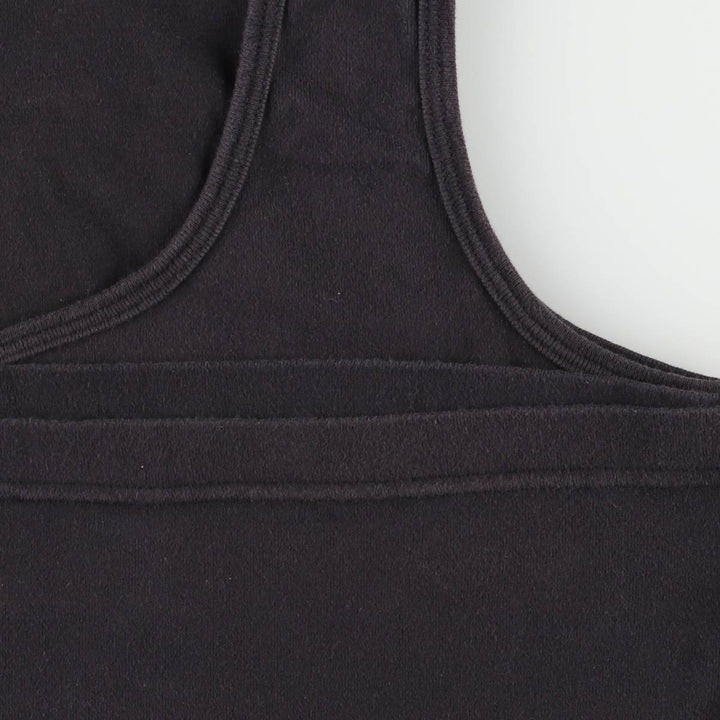 00'S Harley-Davidson Eagle Pattern Back Print Tank Top Women's XXL cotton black type Vintage Second Hand