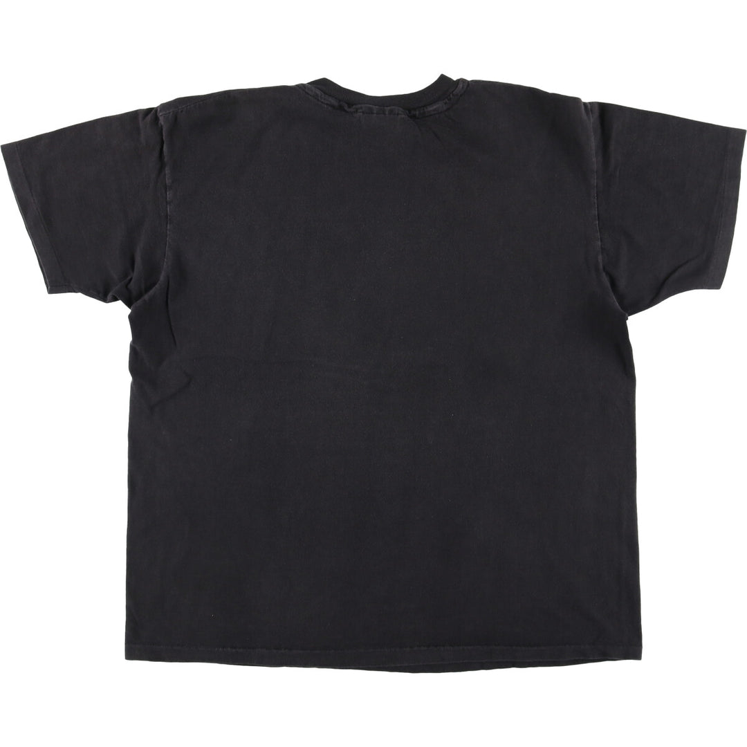 90'S Hanes HARD ROCK CAFE Advertising T-shirt Made in USA Men's XL Vintage cotton black type Vintage Second Hand