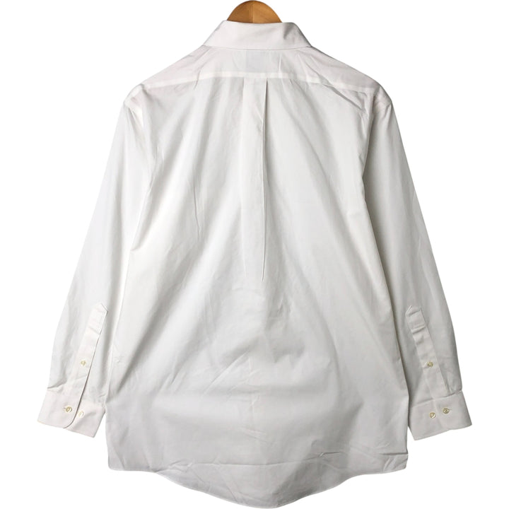 Brooks Brothers 1818 REGENT Long Sleeve Button Down Shirt, Men's Size L cotton white type Vintage Second Hand