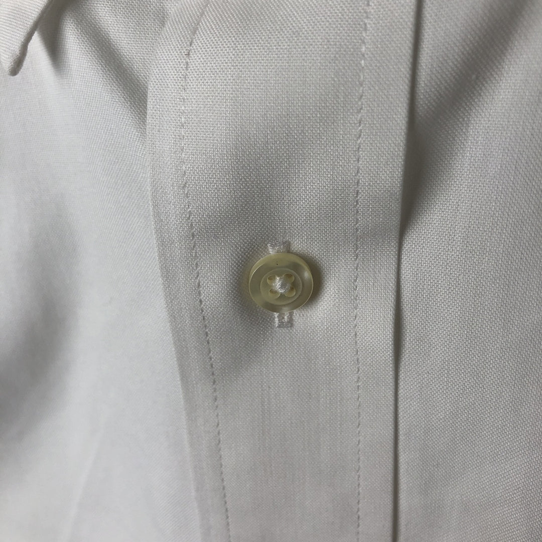 Brooks Brothers 1818 REGENT Long Sleeve Button Down Shirt, Men's Size L cotton white type Vintage Second Hand