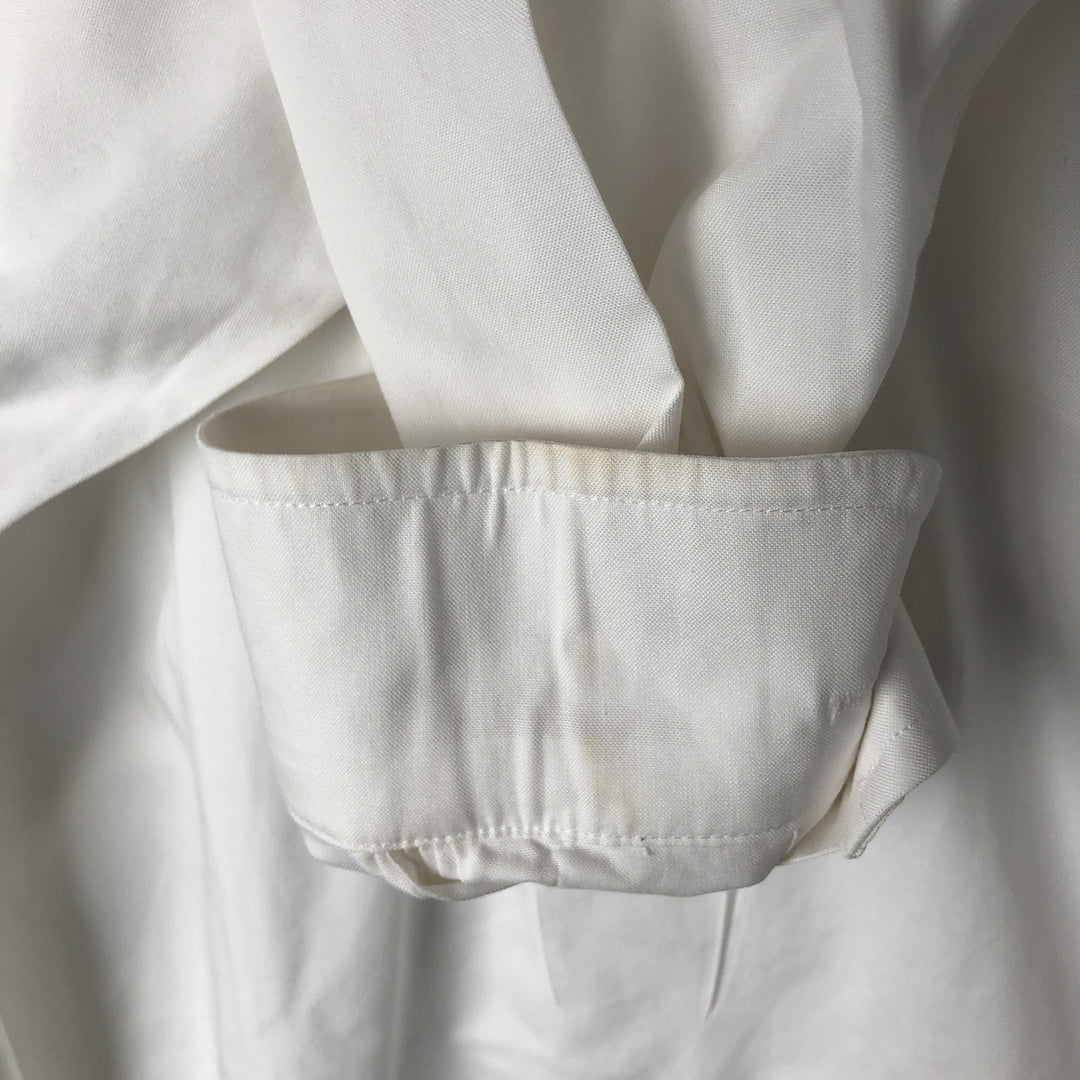 Brooks Brothers 1818 REGENT Long Sleeve Button Down Shirt, Men's Size L cotton white type Vintage Second Hand