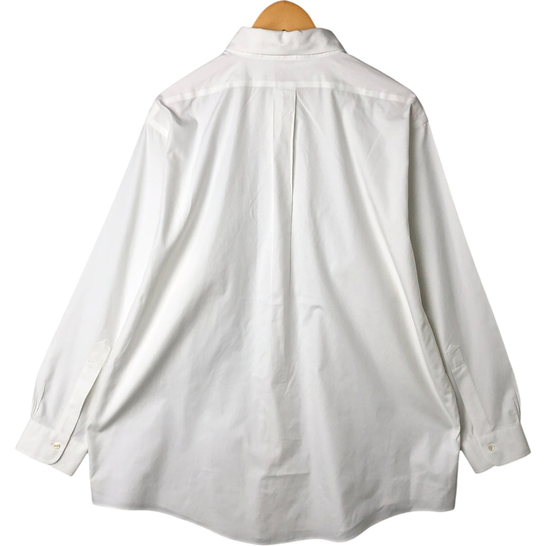 Brooks Brothers Est.1818 Long Sleeve Button Down Shirt Men's XL cotton white type Vintage Second Hand