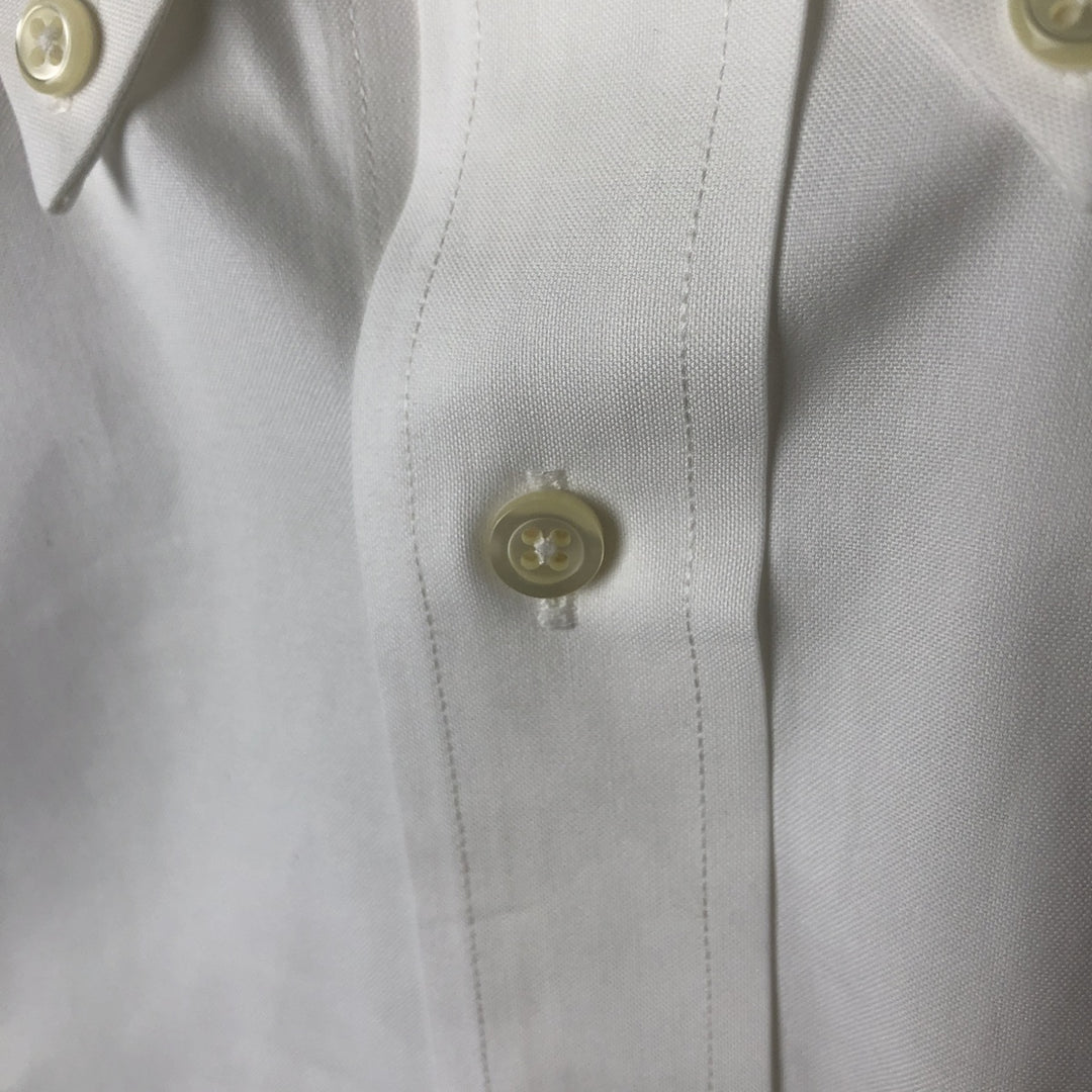 Brooks Brothers Est.1818 Long Sleeve Button Down Shirt Men's XL cotton white type Vintage Second Hand