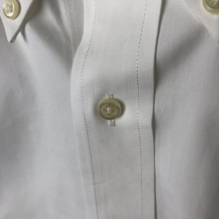 Brooks Brothers Est.1818 Long Sleeve Button Down Shirt Men's XL cotton white type Vintage Second Hand