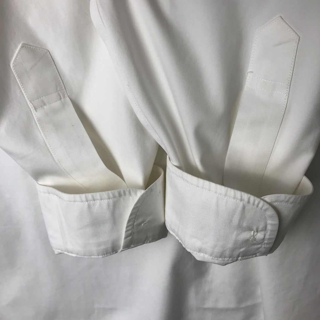 Brooks Brothers Est.1818 Long Sleeve Button Down Shirt Men's XL cotton white type Vintage Second Hand