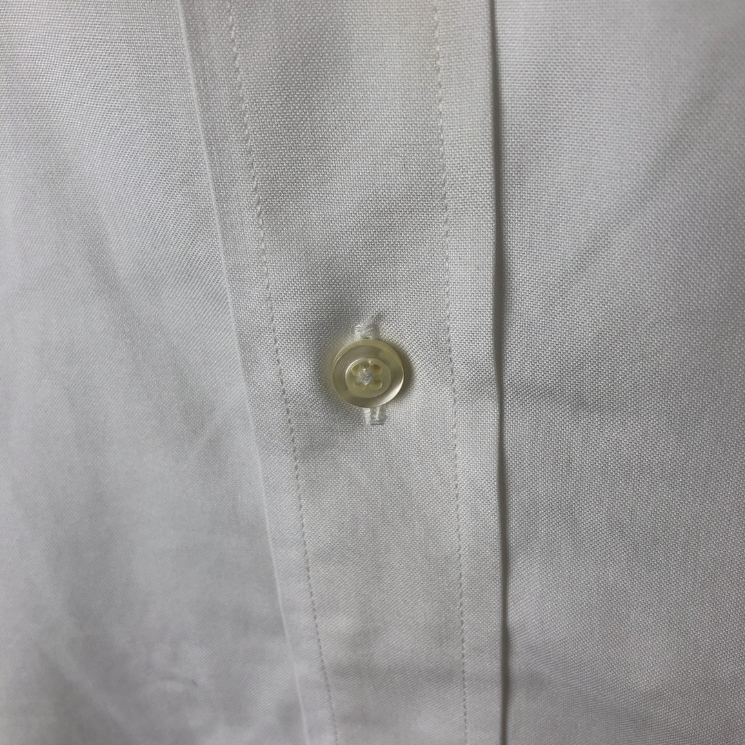 Brooks Brothers Est.1818 REGENT Long Sleeve Cotton Shirt, Men's Size L Supima Cotton white type Vintage Second Hand