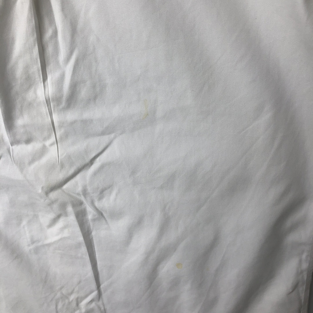 Brooks Brothers Est.1818 REGENT Long Sleeve Cotton Shirt, Men's Size L Supima Cotton white type Vintage Second Hand