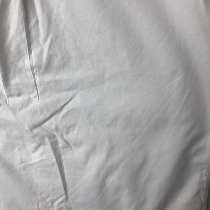 Brooks Brothers Est.1818 REGENT Long Sleeve Cotton Shirt, Men's Size L Supima Cotton white type Vintage Second Hand