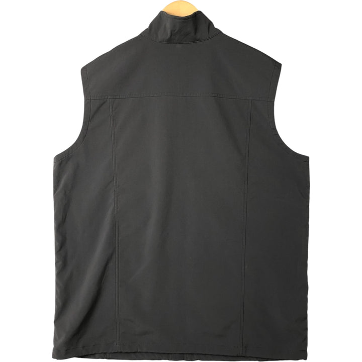 Eddie Bauer Softshell Vest, Men's XL Size polyester gray type Vintage Second Hand