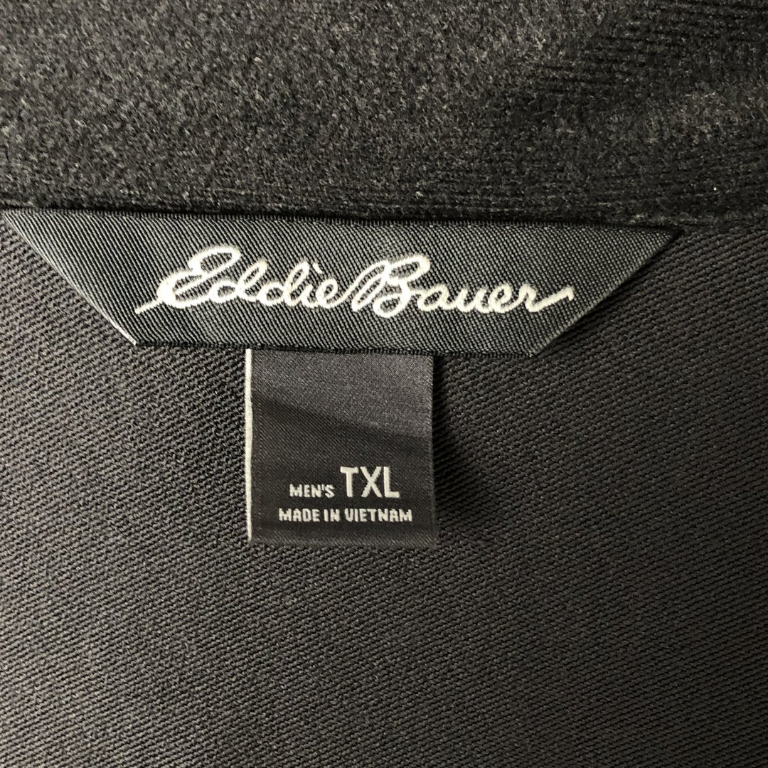 Eddie Bauer Softshell Vest, Men's XL Size polyester gray type Vintage Second Hand