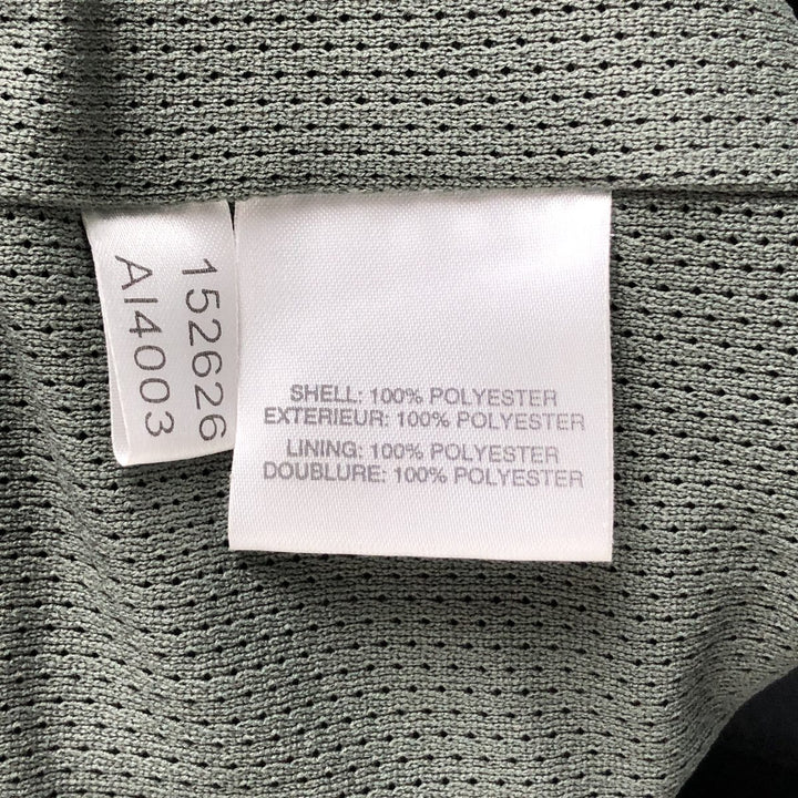 00'S adidas CLIMASHELL WIND half zip warm-up vest men's size L polyester black type Vintage Second Hand