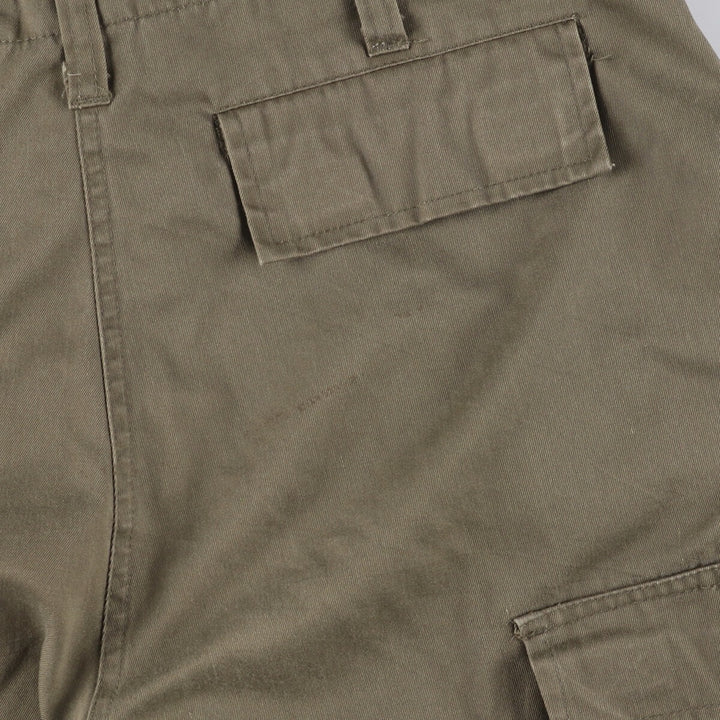 Civilian SURPLUS Military Cargo Pants MEDIUM REGULAR Men's M equivalent polyester Khaki type Vintage Second Hand