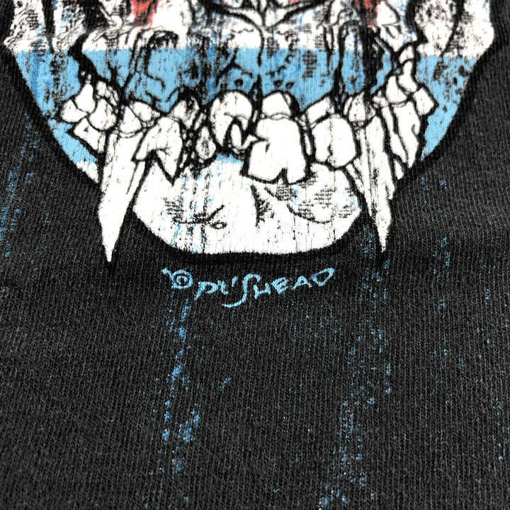 METALLICA Metallica Band T-shirt Band T Men's M size cotton black type Vintage Second Hand