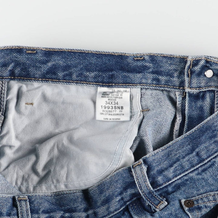Dickies denim painter pants for men, equivalent to W34 cotton blue type Vintage Second Hand